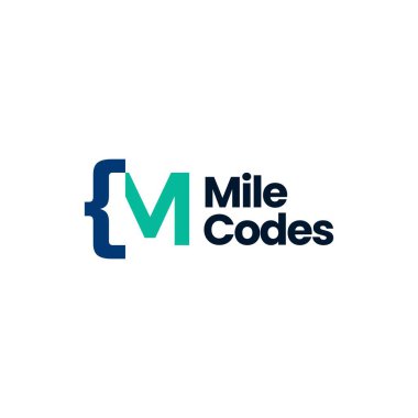 m harfi işaret kodu logo vektör illüstrasyonu