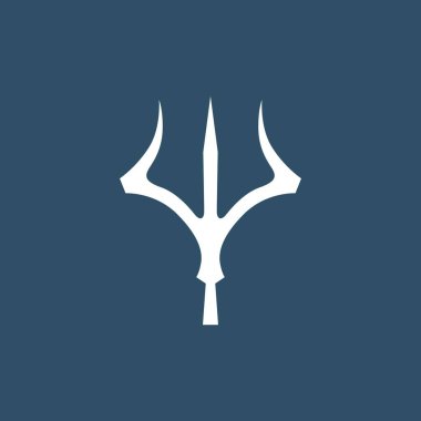 Trident logo vektör çizimi