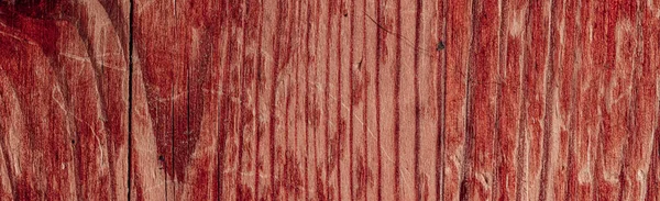 Panorama Old Painted Shabby Wood Surface Wooden Board Close — Stock Photo, Image