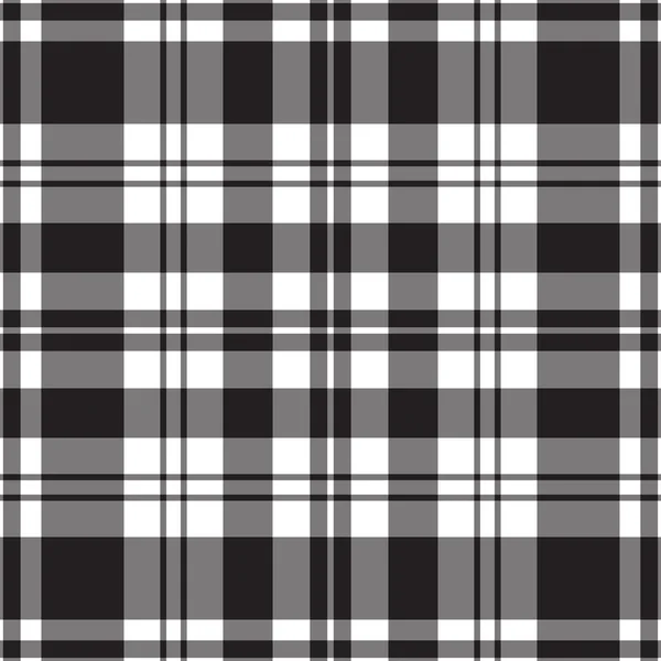 sorunsuz tartan - siyah ve beyaz