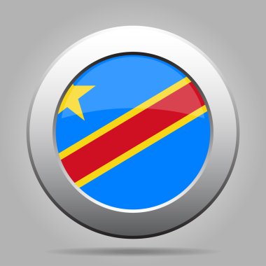 bayrak, Kongo Demokratik Cumhuriyeti ile düğme