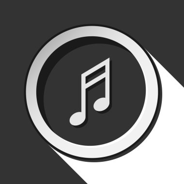 simge - gölgeli Müzik Notası