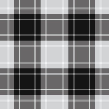 sorunsuz siyah ve beyaz ekose şeritler ile