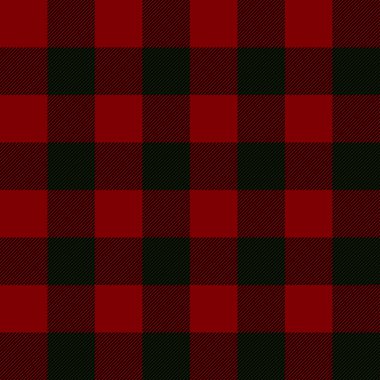 sorunsuz illüstrasyon - kırmızı tartan