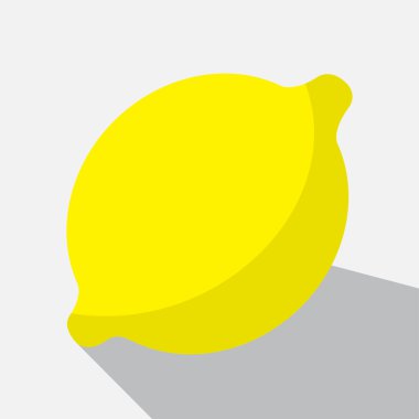 sarı limon ve uzun gölge