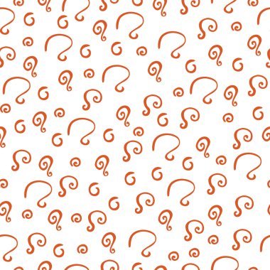 Vektör desen çeşitli swirls ile