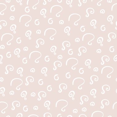 Vektör desen çeşitli swirls ile