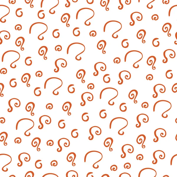 Vektör desen çeşitli swirls ile