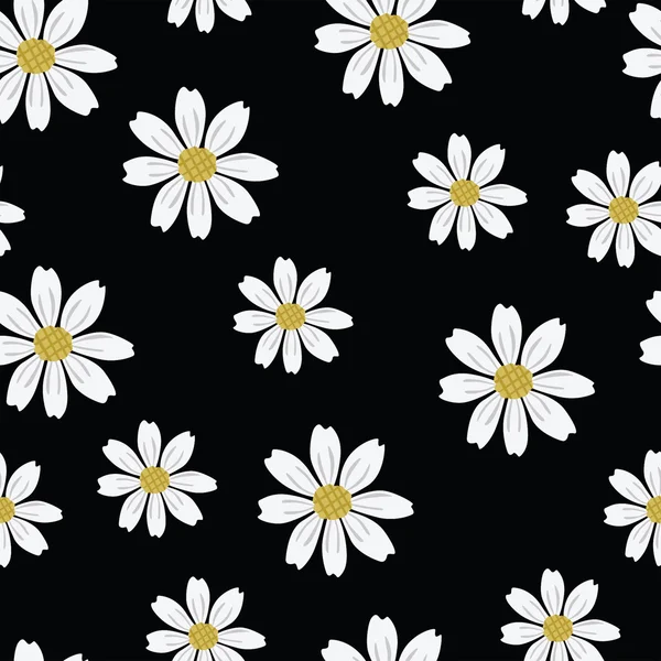 Papatya çiçek desenle vektör