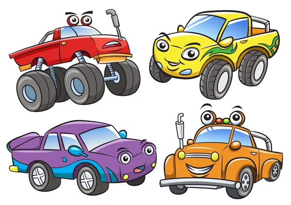 Desenhos animados do carro off road —  Vetores de Stock