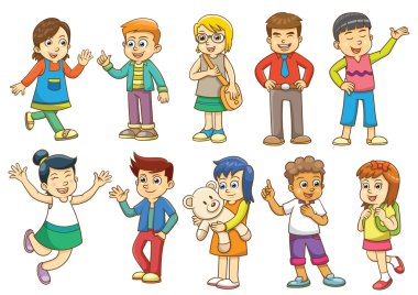 Komik çizgi film karakteri. 