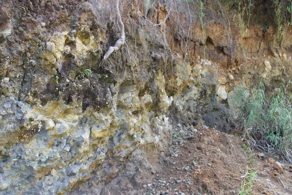 Rochers Colorés Dans Les Montagnes Centre Colombie — Photo