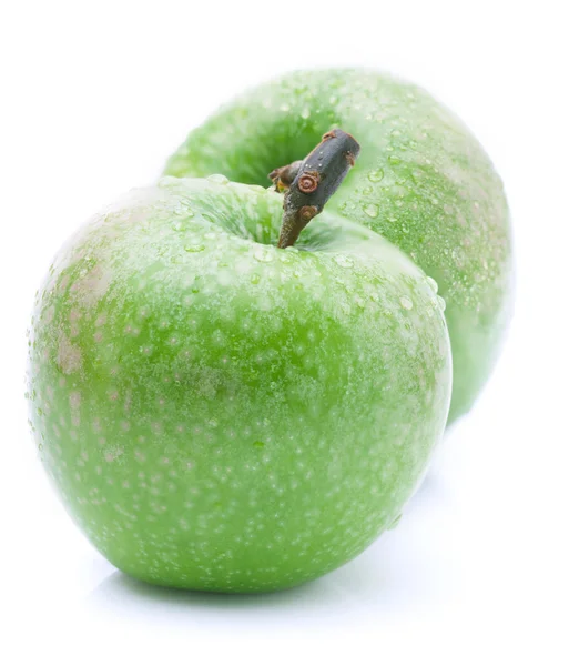 Ripe green apple. — Stock Photo, Image