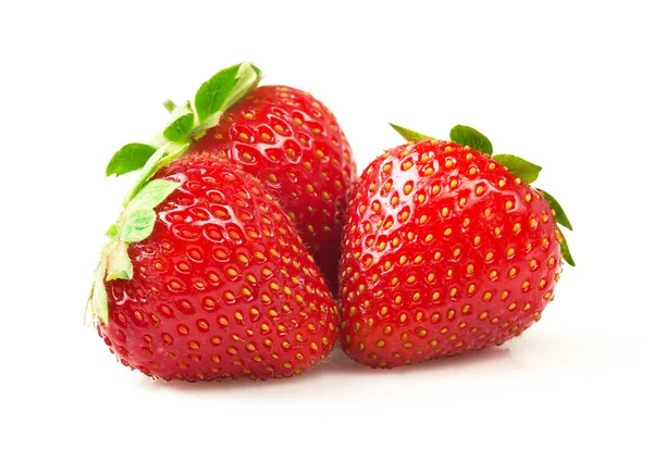 Reife frische Erdbeeren. — Stockfoto