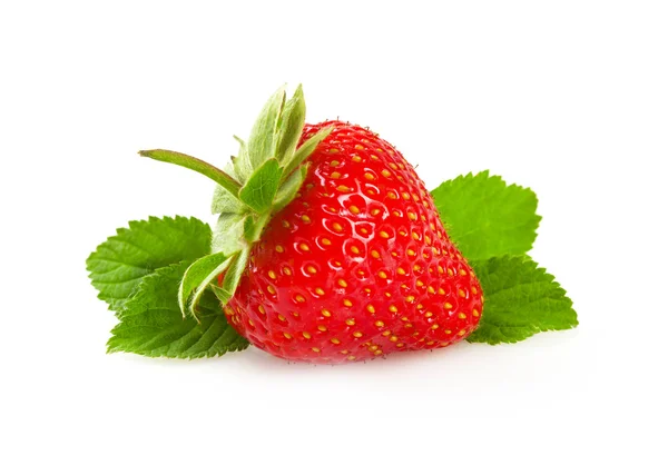 Reife frische Erdbeeren. — Stockfoto