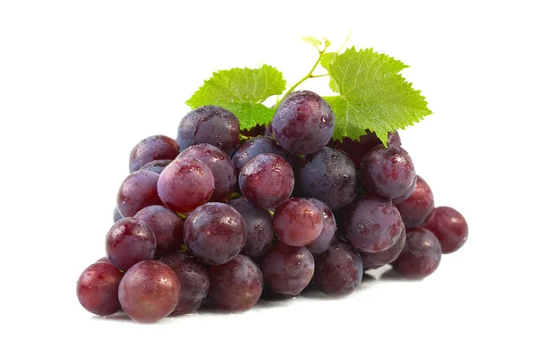 Grape with leaf. — Stock Photo, Image