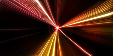 Parlayan ışık hızı