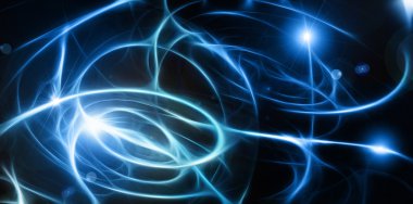 Sinirsel bağlantılar ile enerji arka plan