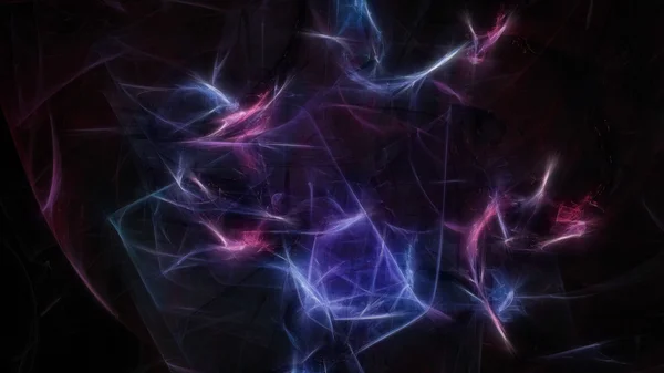 Abstracte donkere chaos energie achtergrond met kleine knippert — Stockfoto