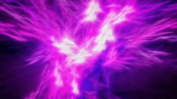 Massive explosion of the pink energy — Stock Photo, Image