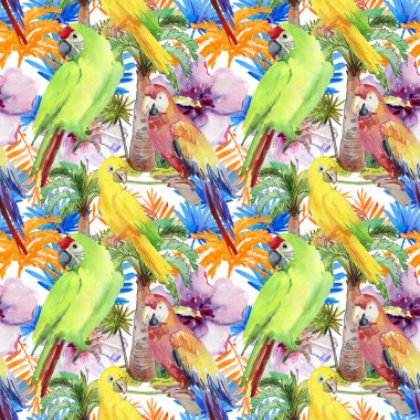 suluboya çiçek deseni 