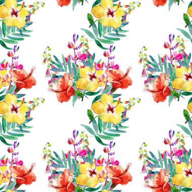 güzel sorunsuz çiçek desenli.