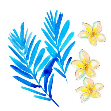 parlak egzotik çiçek buket