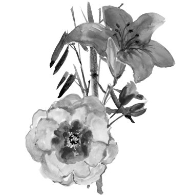 güzel çiçek çelenk .