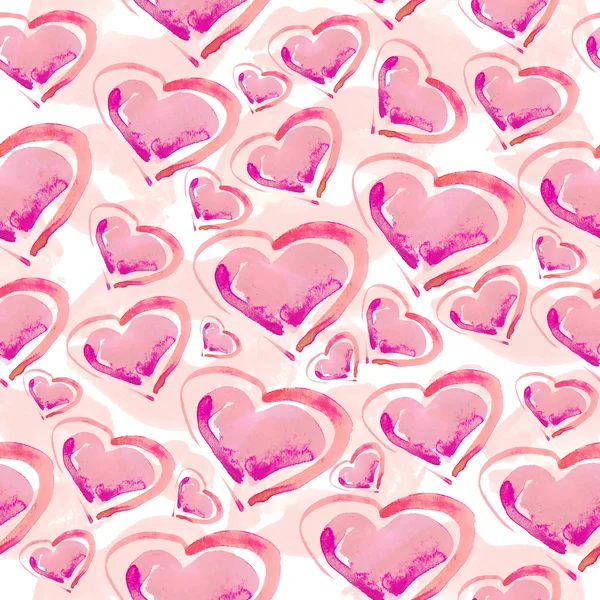 Hearts pattern. — Stock Photo, Image