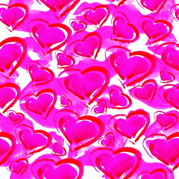 Hearts pattern. — Stock Photo, Image