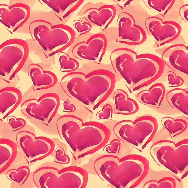 Hearts pattern. — Stock Photo, Image