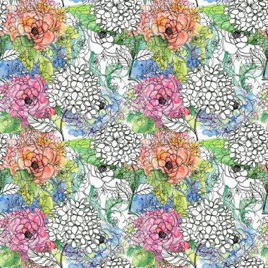 Çiçekli çiçek arkaplanı