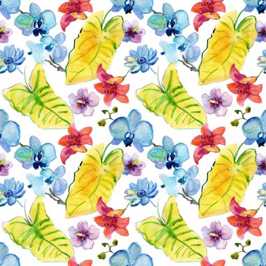 çiçek ile sorunsuz duvar kağıdı