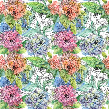 Çiçekli çiçek arkaplanı