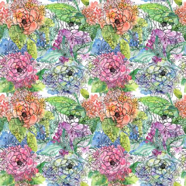 Çiçekli çiçek arkaplanı