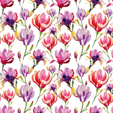 Suluboya Manolya desen