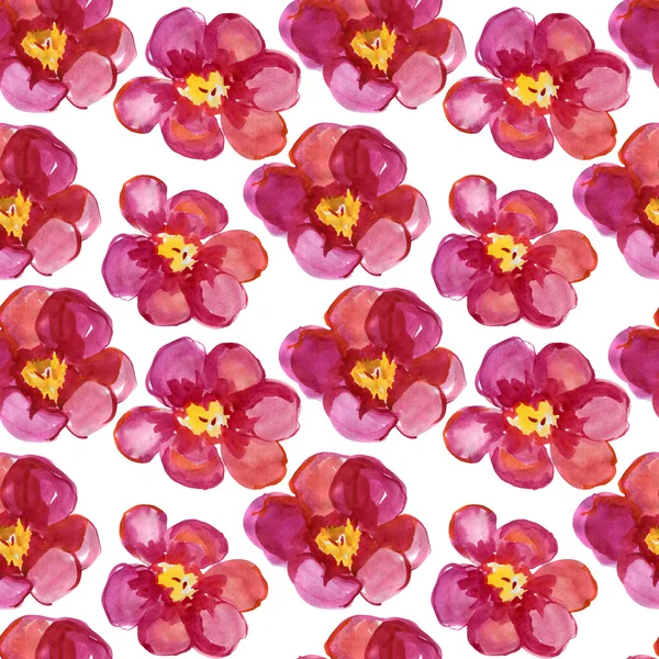 Seamless patterns with flowers — Stock Photo, Image