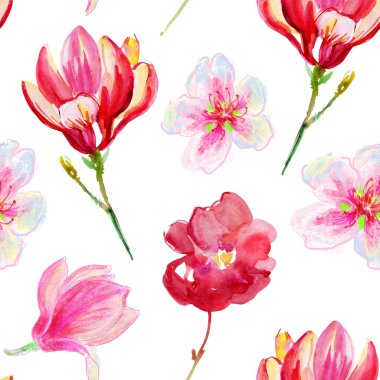 çiçek sorunsuz arka plan.