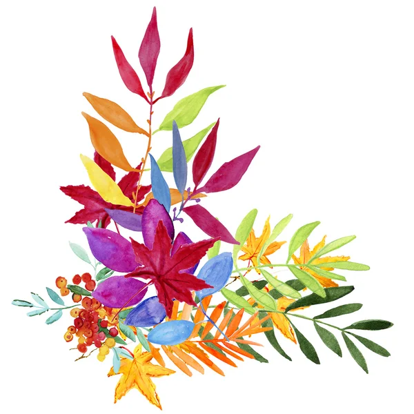 Çiçekli ve yapraklı kart