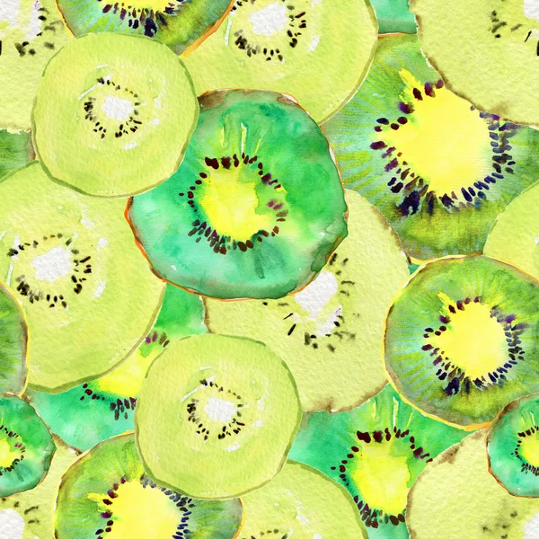 Frutos Kiwi desenhados à mão — Fotografia de Stock