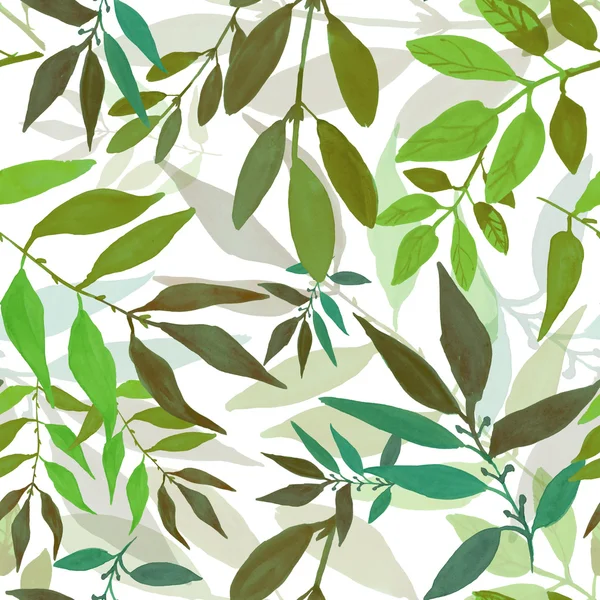 Hand Drawn leaves — Stock Photo, Image