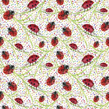 Komik Ladybugs desen