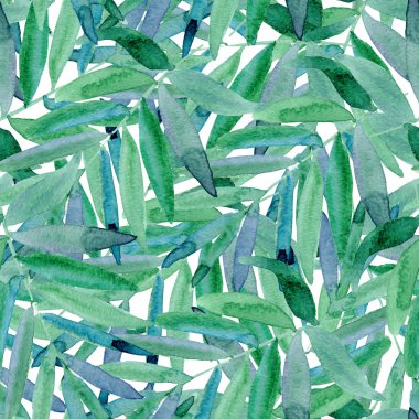 Egzotik yapraklar pürüzsüz desen