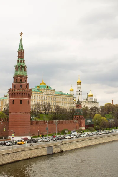 크렘린 모스크바에 모스크바강 크렘린 제방의 — 스톡 사진