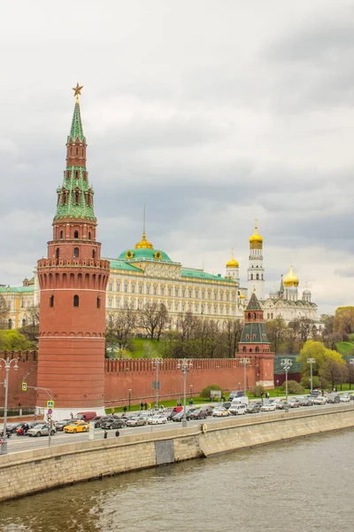 크렘린 모스크바에 모스크바강 크렘린 제방의 — 스톡 사진
