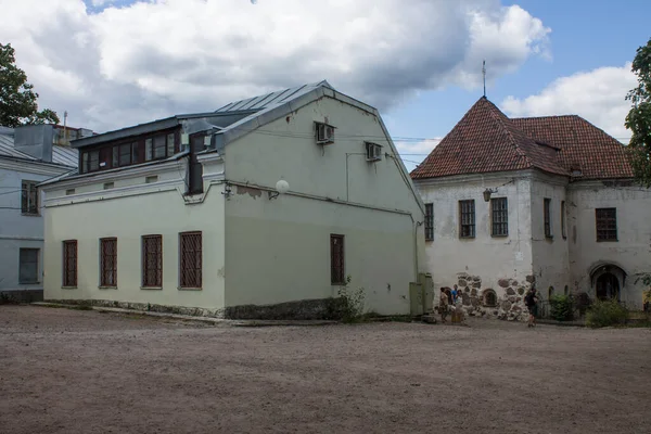 Utsikt Över Den Gamla Staden Med Antik Arkitektur Och Historiska — Stockfoto