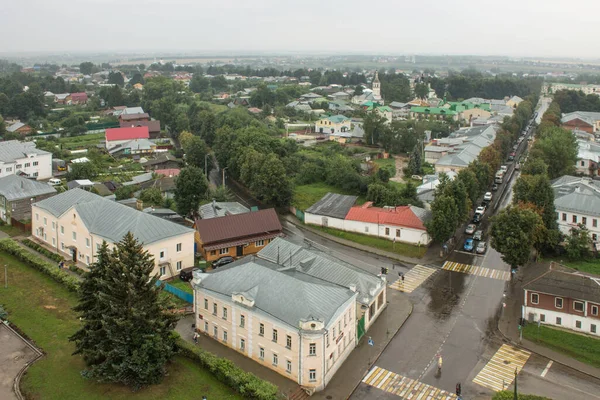 Suzdal Região Vladimir Rússia Agosto 2021 Vista Panorâmica Cidade Velha — Fotografia de Stock