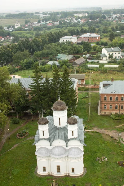 Suzdal Vladimir Region Rusko August 2021 Horní Panoramatický Výhled Bílý — Stock fotografie