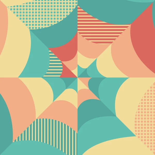 Vektor Grafiken Abstrakte Mosaik Hintergrund Muster Spinnennetz Mit Trendigen Farben — Stockvektor