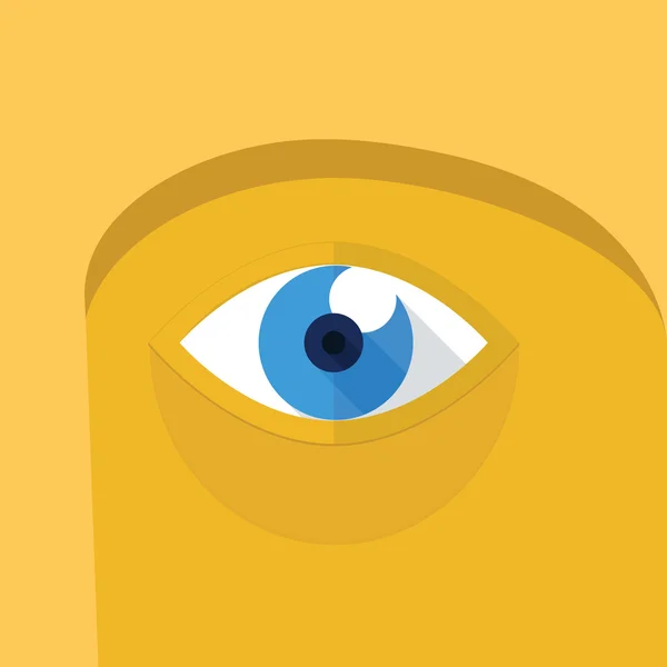 Göz görme görünümü yüz